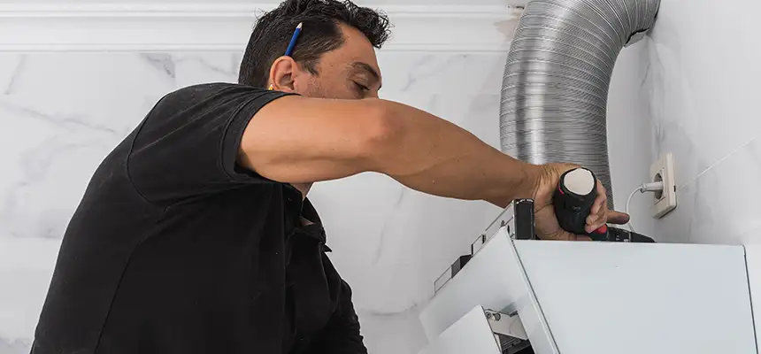 Precision In-wall Dryer Vent Cleaning & Rerouting Corrections in Mckinney, TX